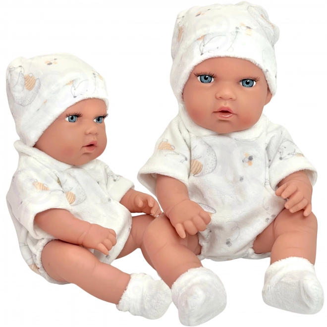 Woopie Baby-Puppe mit Tragesitz
