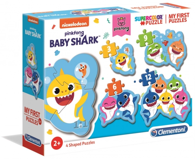Clementoni Erste Puzzle Baby Shark für Kinder