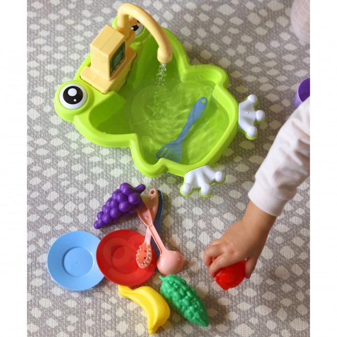 Woopie Küchenspüle Frosch mit Wasserfunktion