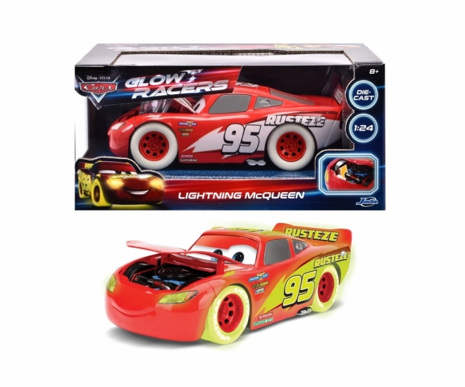 Zigzag McQueen Glow Rennwagen Spielzeug