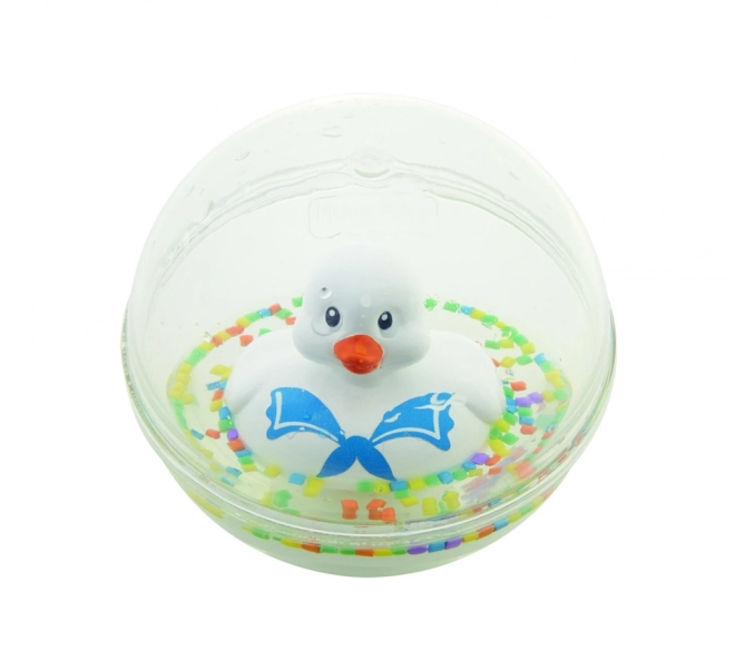 Fisher Price Ente in der Kugel