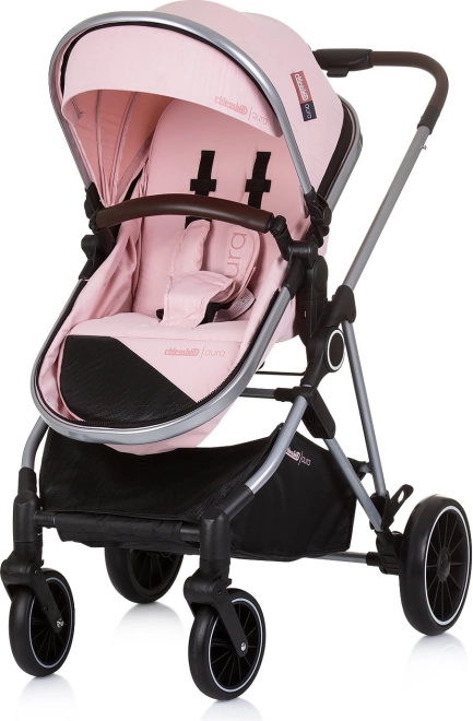 Chipolino Kinderwagen Aura 2v1 Flamingo