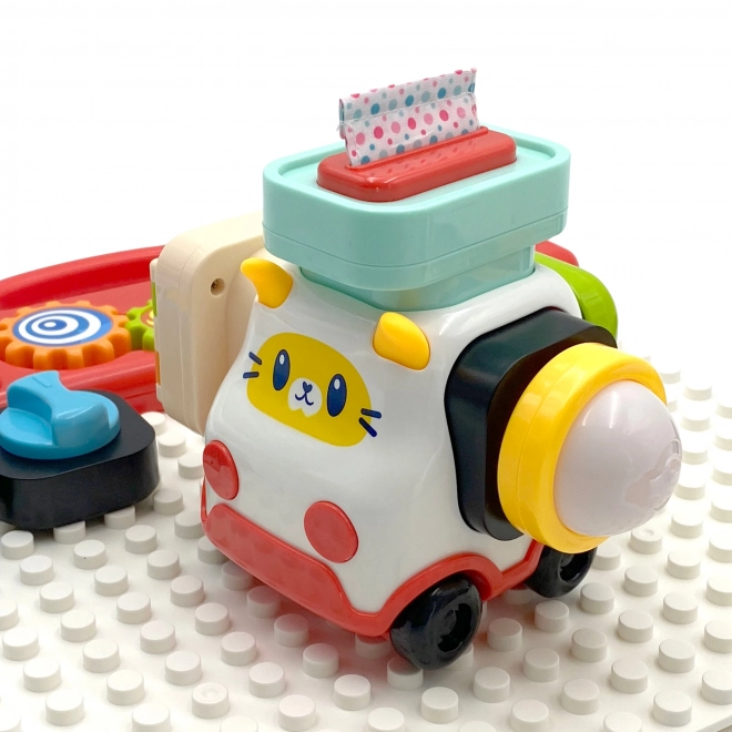Woopie Montessori Spielbrett Bunter Aktivitätenpanel
