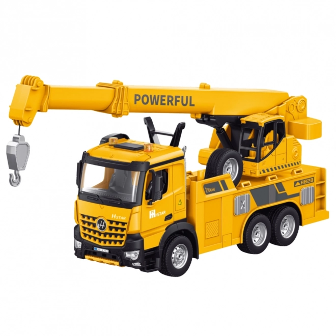 Ferngesteuerter Kran mit Haken RC 2.4G 9CH Gelb