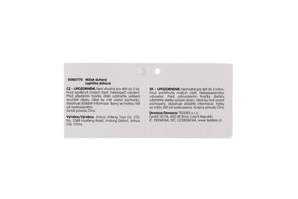 Antistressball Silikon Regenbogenfarben