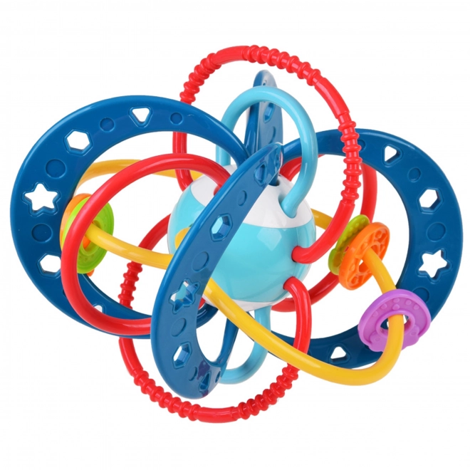 Woopie Baby Montessori Beißring und Rassel Spielzeug
