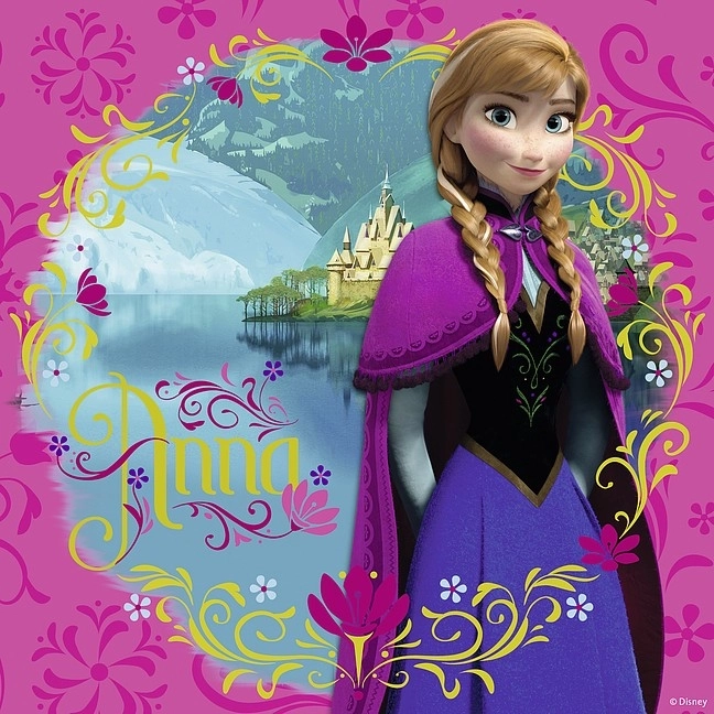 Frozen Puzzle 3x49 Teile