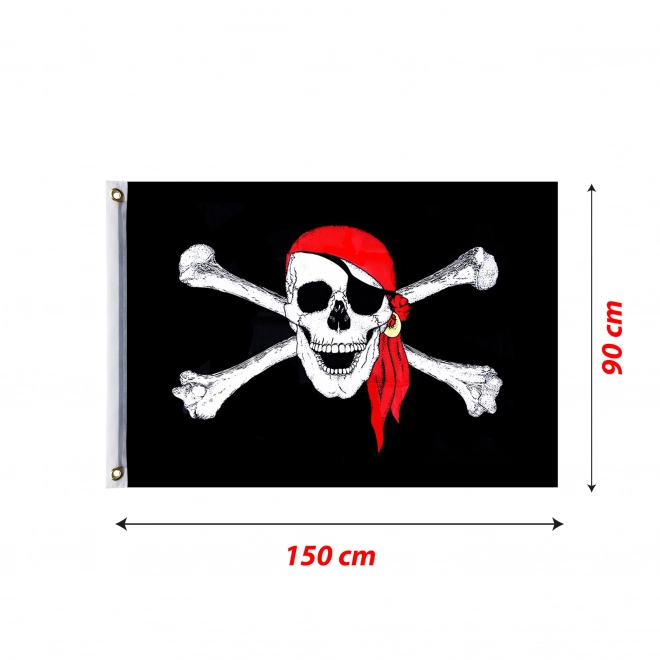 Piratenflagge 90x150 cm