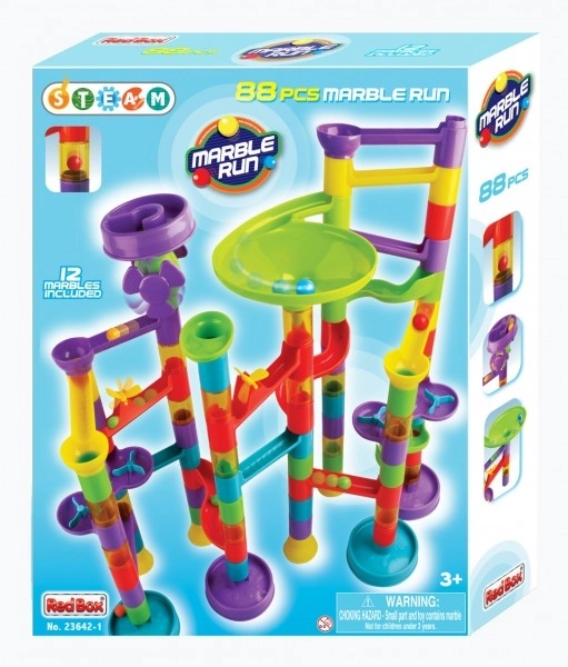 Kreative Murmelbahn Spielset 88 Teile