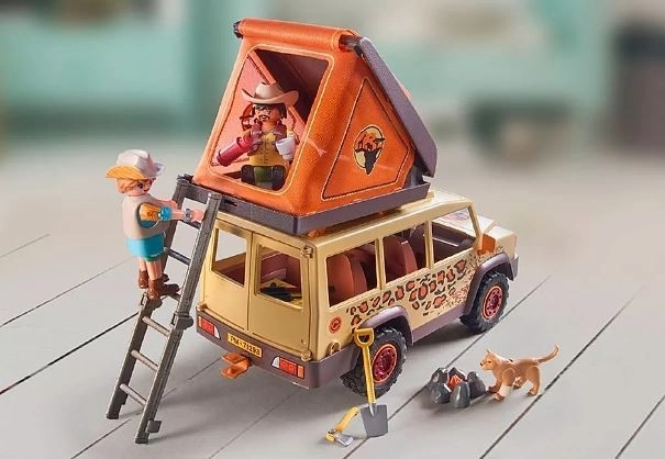 Wiltopia PLAYMOBIL Safari-Abenteuerspielzeug mit Solarauto