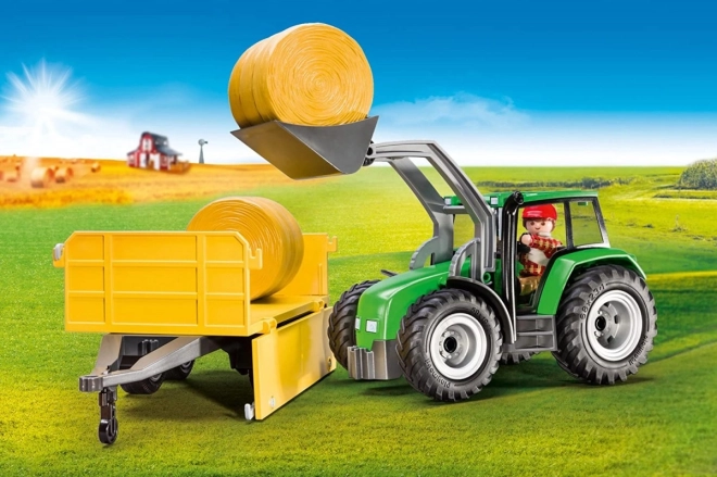 Figurenset Land 9317 Traktor mit Anhänger