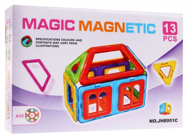 Mini Magnetische Bausteine Set für Kinder ab 3 Jahren