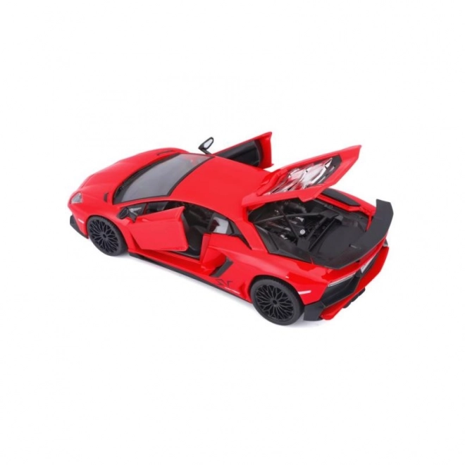 Lamborghini Aventador Modellauto Rot