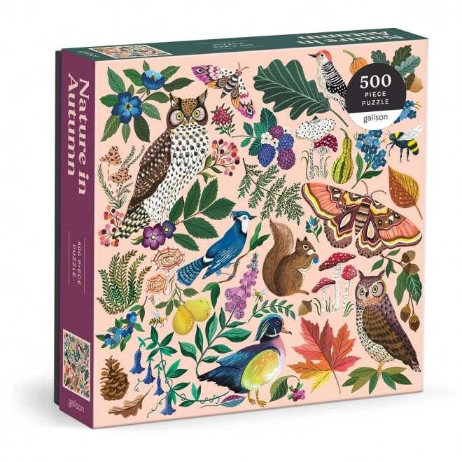 Galison Puzzle Herbstliche Natur 500 Teile