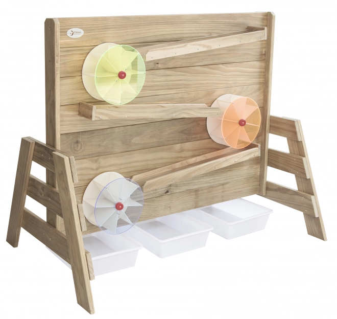 Klassische Welt Holz-Wasserwand