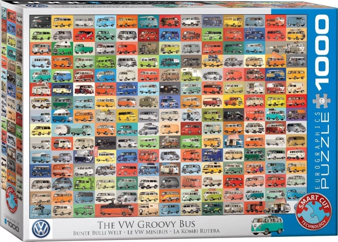 Eurographics VW Groovy Bus Puzzle 1000 Teile