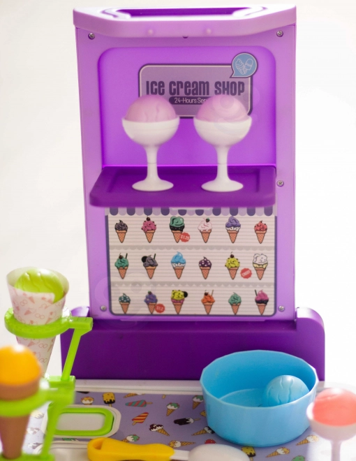 Woopie tragbarer Eisstand 3-in-1 Set 62 Stück