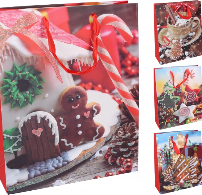 Weihnachtsgeschenktasche Größe M