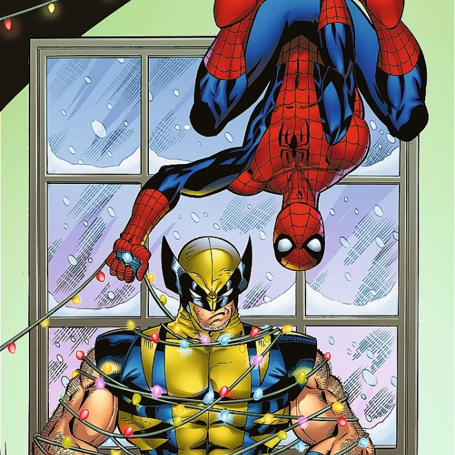 Puzzle Spider-Man und Wolverine 1000 Teile Trefl Premium Plus