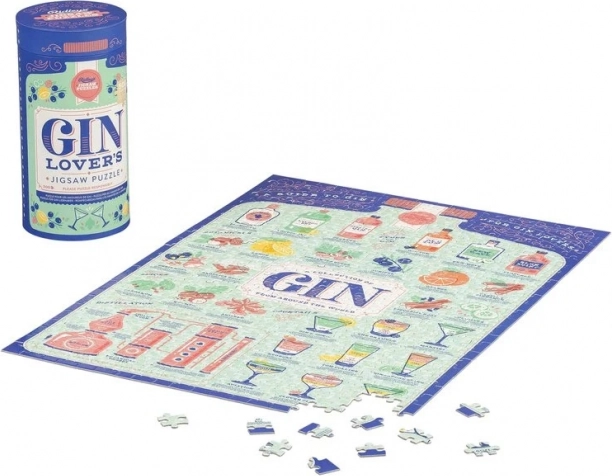 Puzzle 500 Teile für Gin-Liebhaber von Ridley's Games
