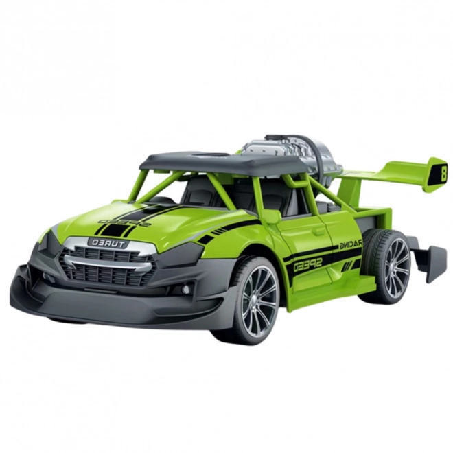 Ferngesteuertes Auto mit Rauch-Effekt grün