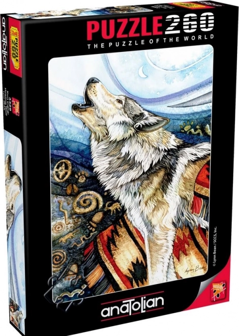 Anatolian Puzzle Heulender Wolf 260 Teile