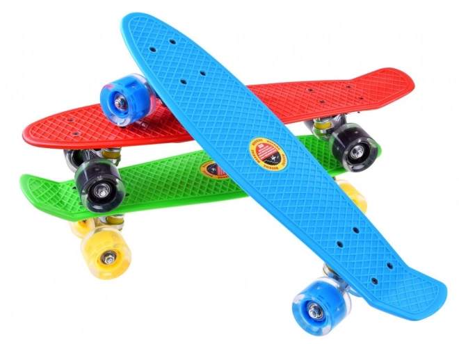 Funsport Skateboard mit Leuchtrollen