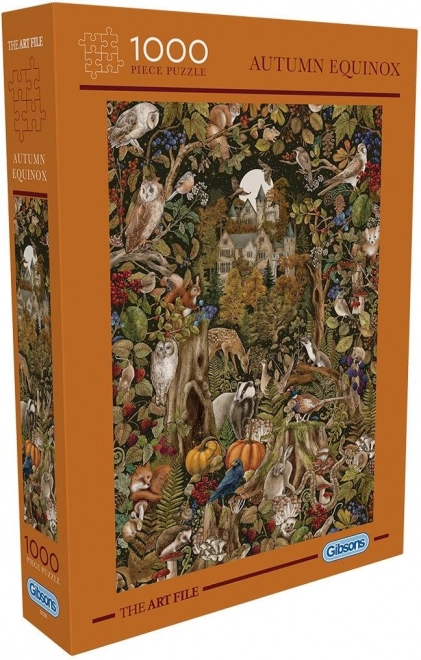 Gibsons Puzzle Die Kunstdatei: Herbstäquinoktium 1000 Teile