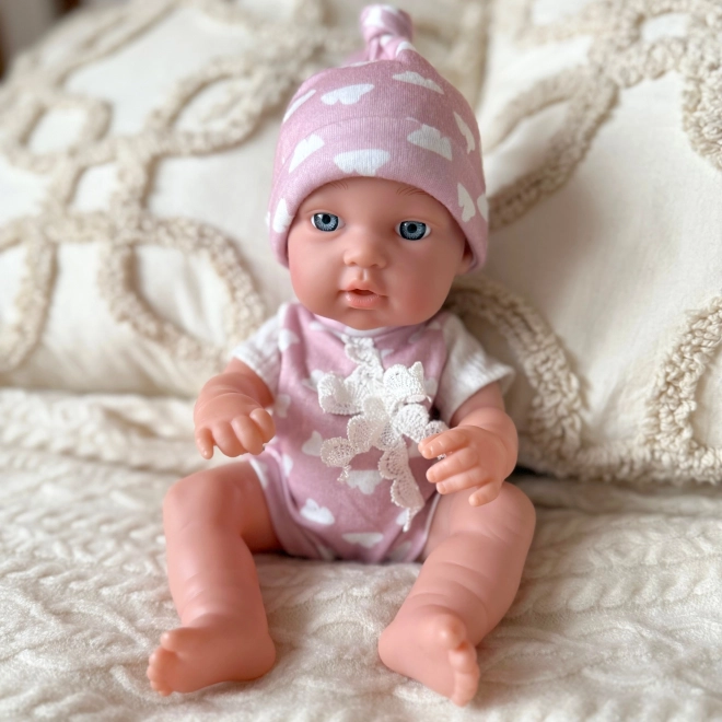 Süße Babypuppe mit Outfit 36 cm von Woopie Royal