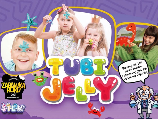 Tubi Jelly Set 6 Farben - Tiere