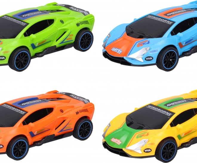 Driftendes Rennauto mit Schwungradantrieb 15,5 cm