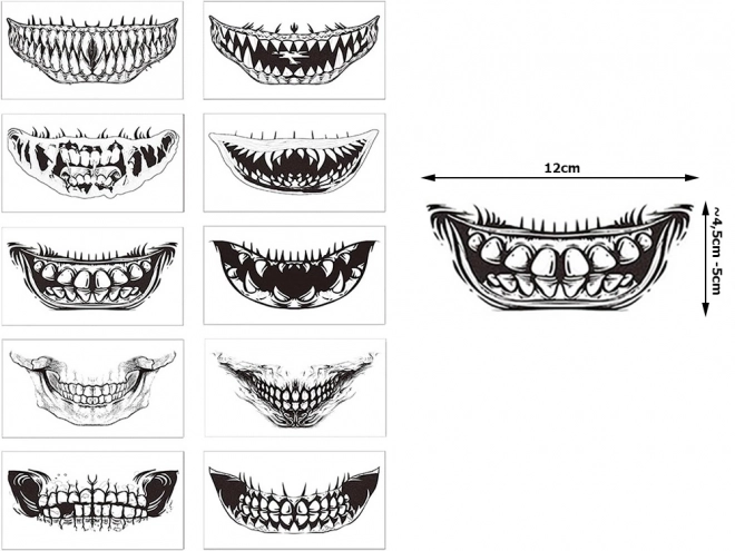 Halloween Tattoo Set