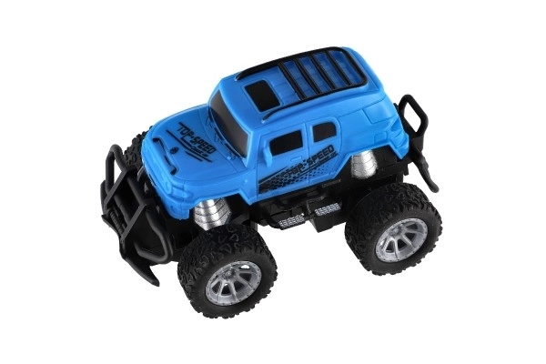 Mini RC-Truck Blau mit Licht