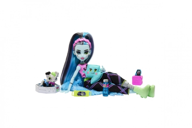 Monster High Pijamaparty-Puppe Frankie Stein