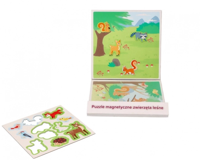 Magnetisches Puzzle Waldtiere