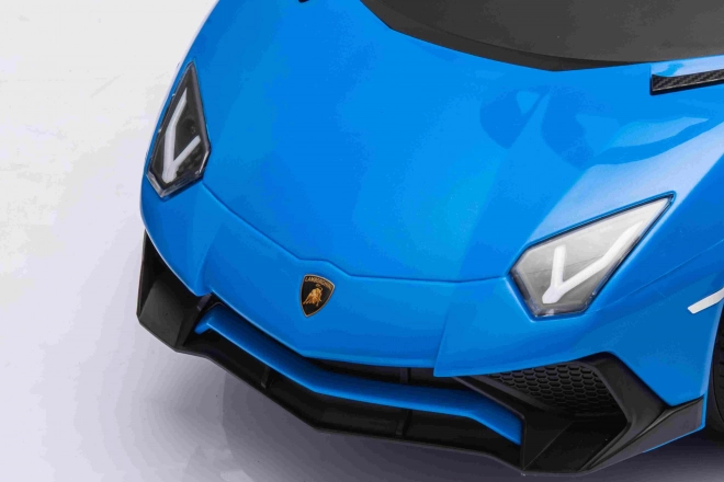 Lamborghini Aventador SV Kinder Rutscherauto Blau