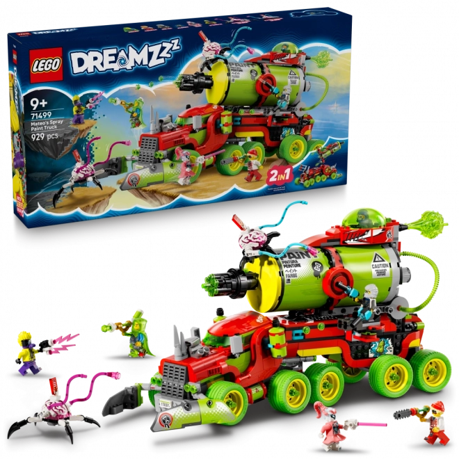 Mateos Fahrzeug LEGO DREAMZzz im Spray