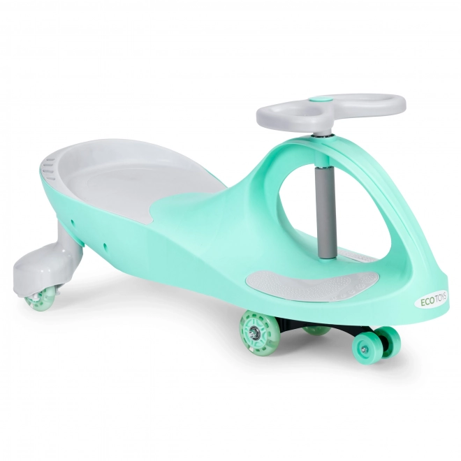 Wiggle Car mit Leuchtenden Rädern Grün von ECOTOYS