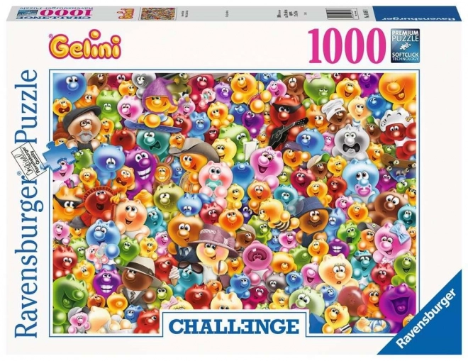 Ravensburger Puzzle Challenge: Gelini 1000 Teile