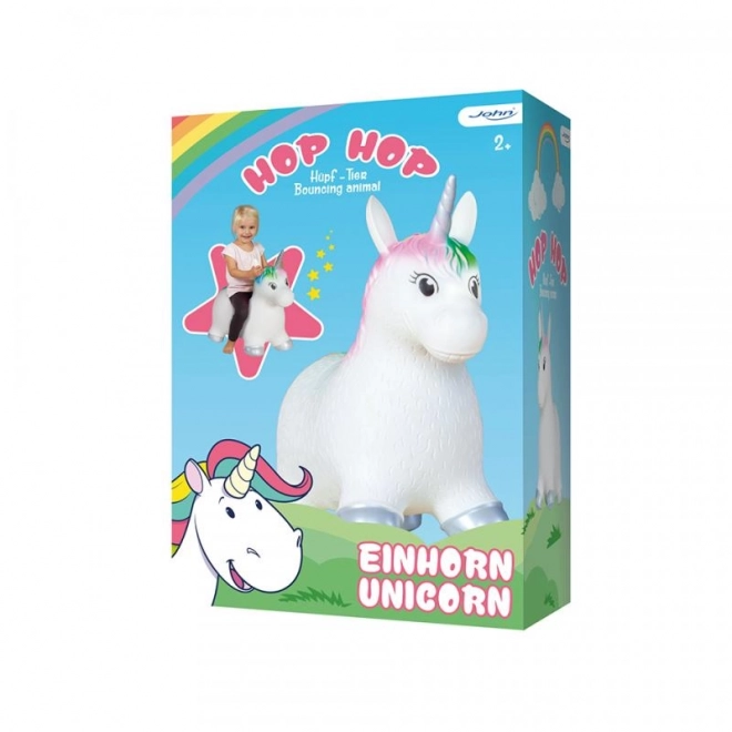 Hüpfpferd Einhorn