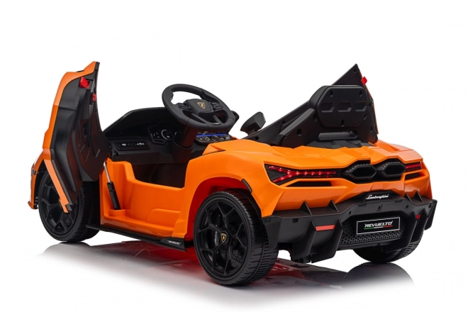 Kinder Elektroauto Lamborghini Revuelto orange