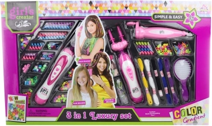 3-in-1 Zopfflecht-Set für Kinder