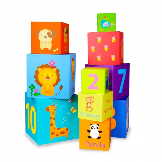 Magic Box Blöcke Puzzle Turm - Classic World
