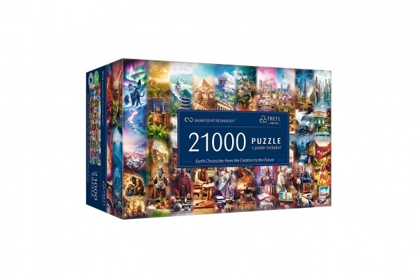 Puzzle Erde Chroniken: Von der Schöpfung bis zur Zukunft