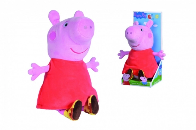 Peppa Pig Plüschfigur mit Sound, 22 cm