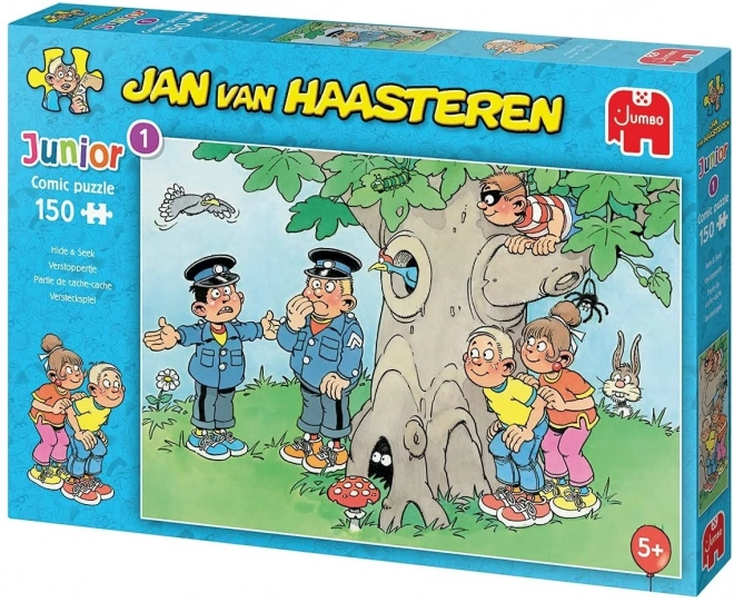 Jumbo Jan Van Haasteren Junior Puzzle: Versteckspiel 150 Teile