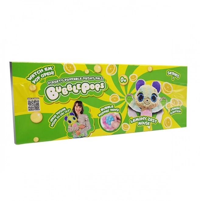 Duftende Kuscheltiere Bubble Pops - Maus mit Zitronenschale