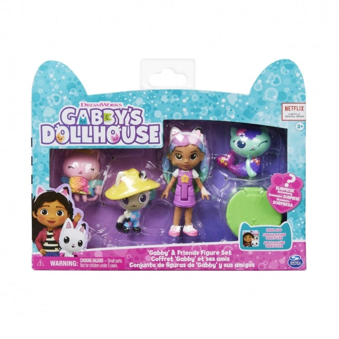 Gabby's Dollhouse Regenbogen Gabby mit Katzen