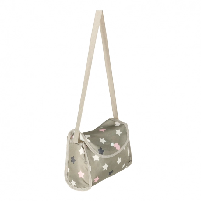 Puppenwagen mit Tasche und Sternen