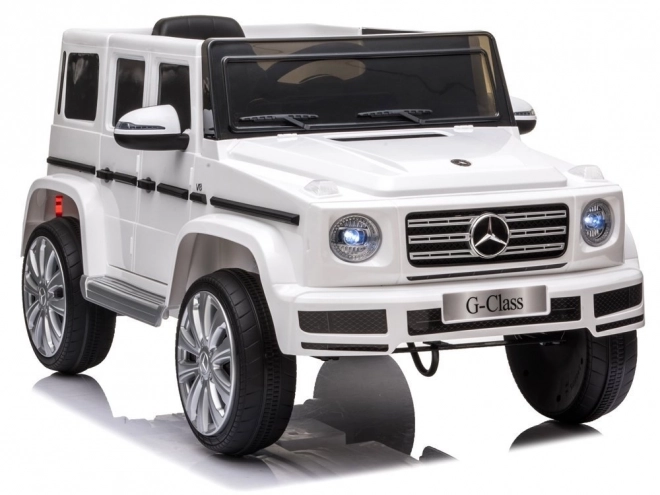 Elektrisches Kinderauto Mercedes G500 Weiß